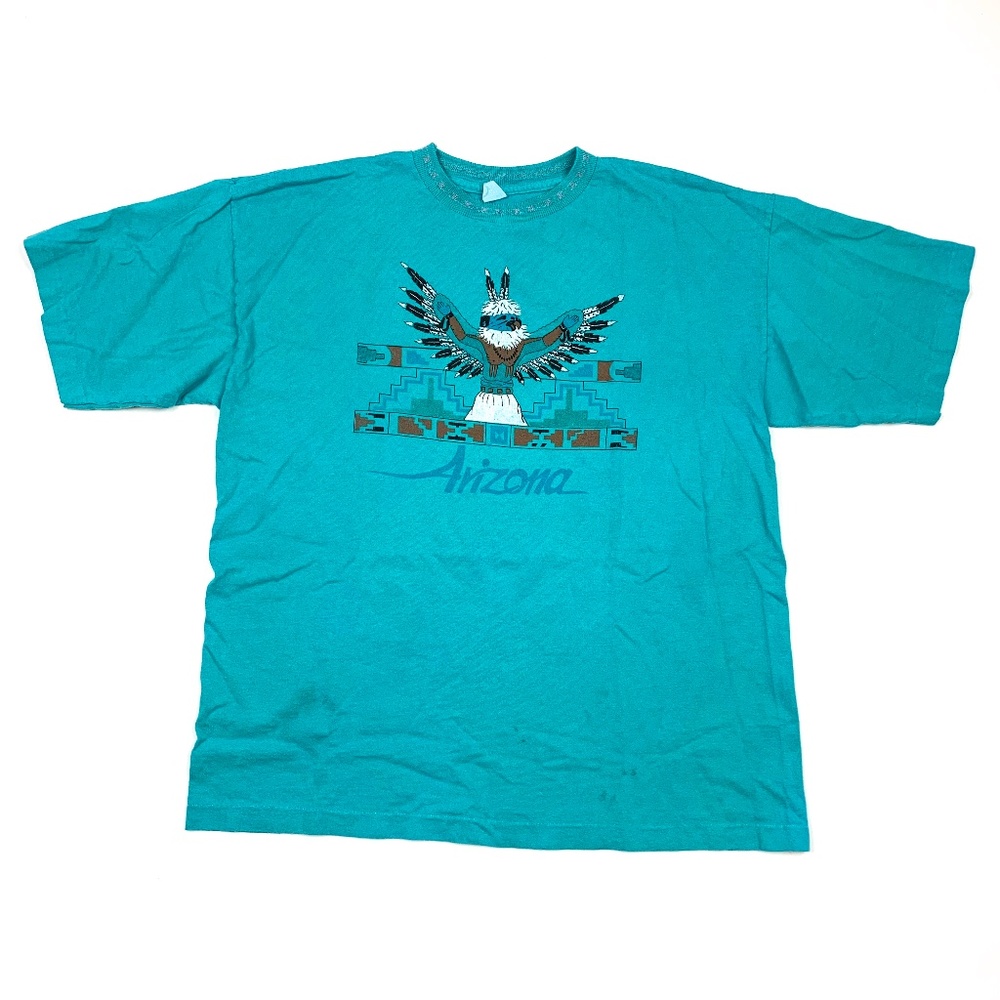 Vtg 80s 90s Retro Western Native Arizona T-Shirt